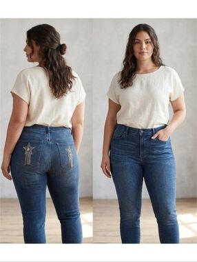 Old Navy Original Skinny Jeans Medium Wash Size 18